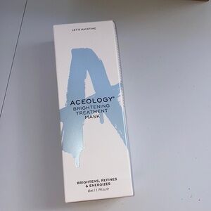 Aceology brightening treatment mask